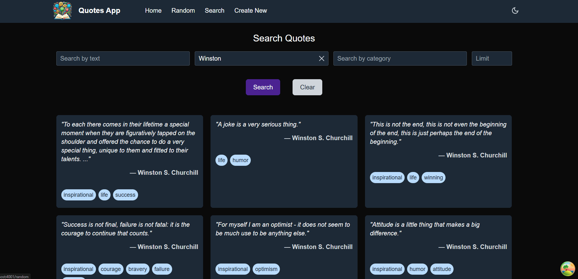 Quotes project image